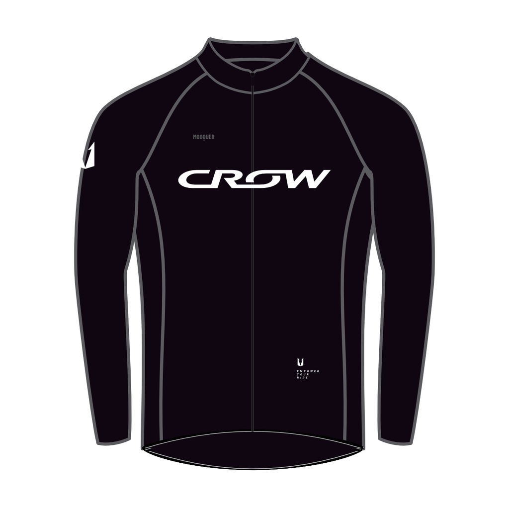 Crow HP "Black Crow" Winter Thermal Jacket - crowbicycles